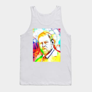 Bram Stoker Colourful Portrait | Bram Stoker Artwork 12 Tank Top